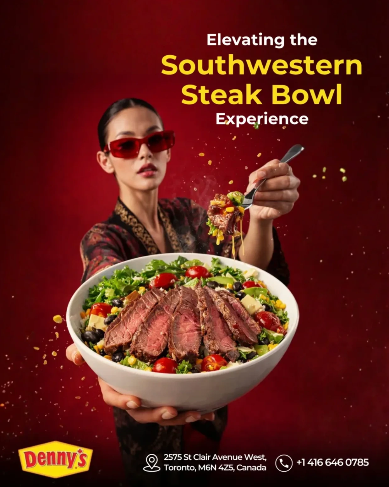 Denny's Canada social media project by Sociowhiz for a food & restaurant business, image 4 of 5