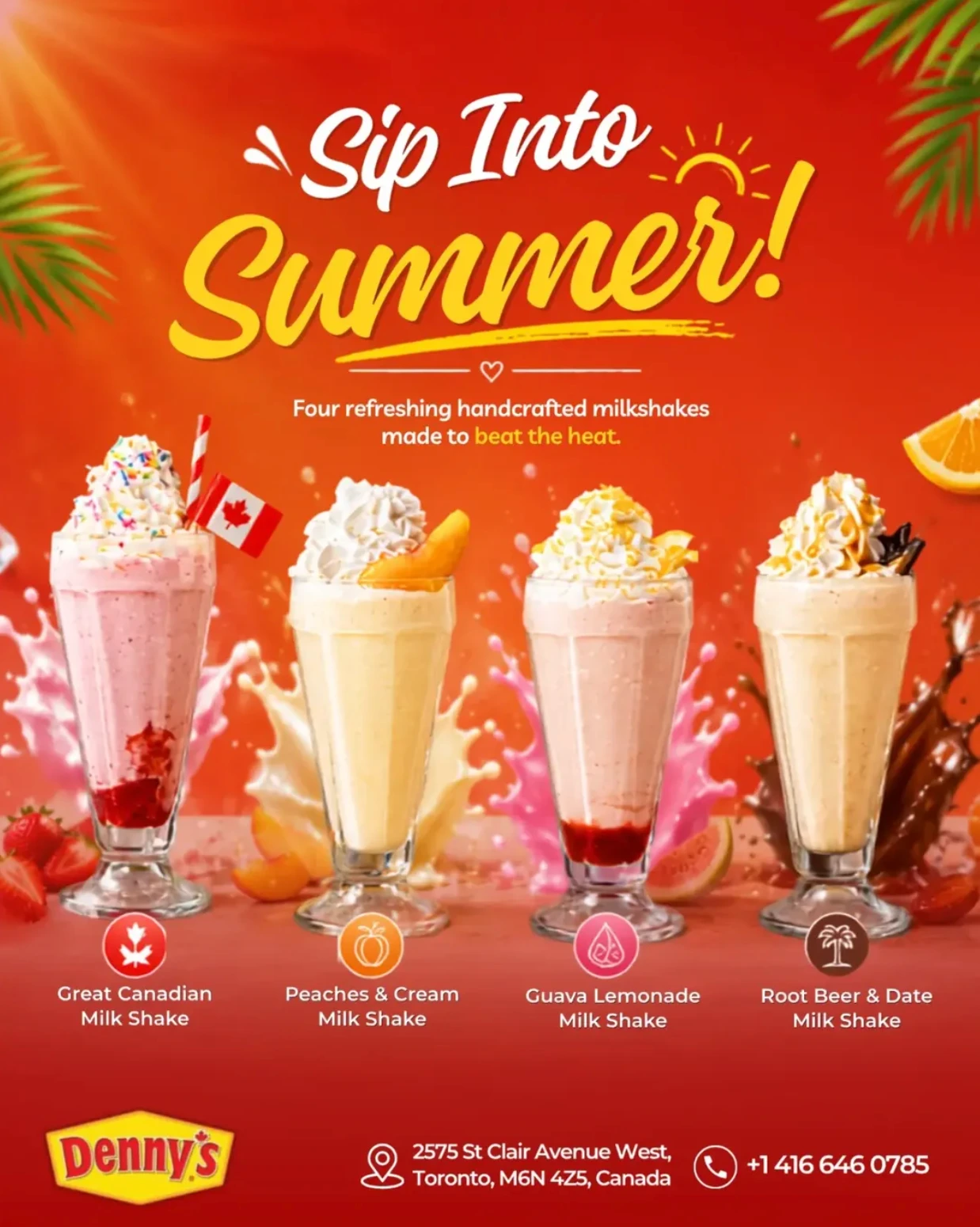 Denny's Canada social media project by Sociowhiz for a food & restaurant business, image 2 of 5