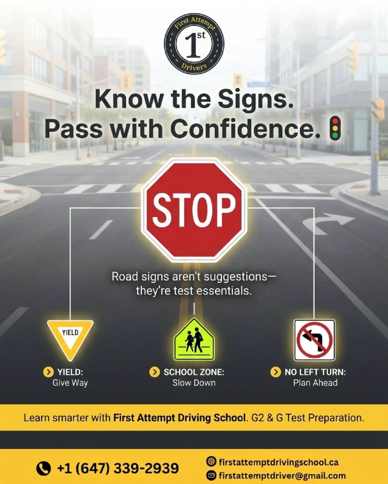 First Attempt Driving School social media project by Sociowhiz for a retail & business business, image 4 of 4