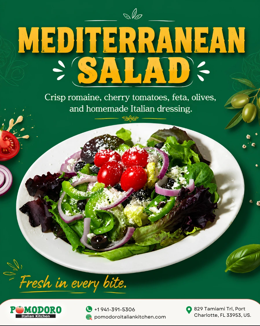 Pomodoro Italian Kitchen social media project by Sociowhiz for a food & restaurant business, image 3 of 3